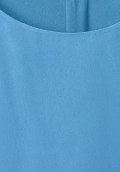 Chiffonshirt Im Materialmix
