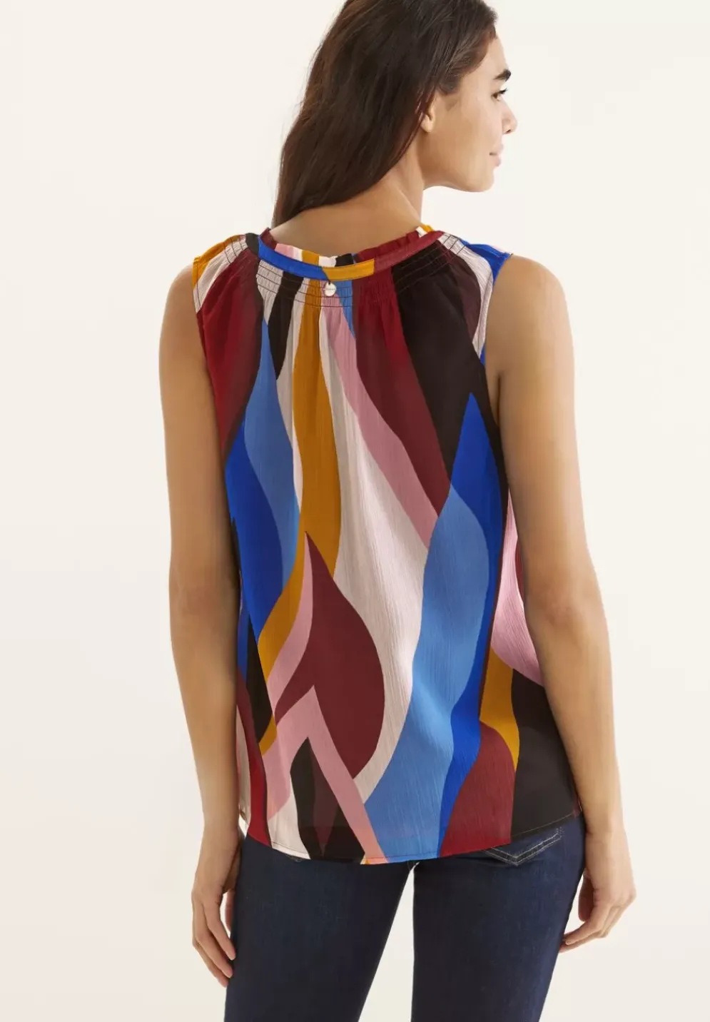 Chiffontop Mit Print