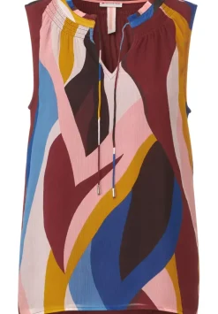 Chiffontop Mit Print