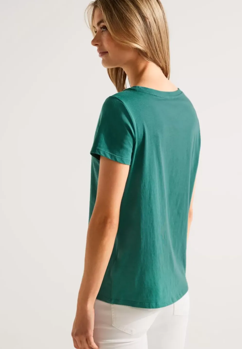 Colorblock Partprint Shirt