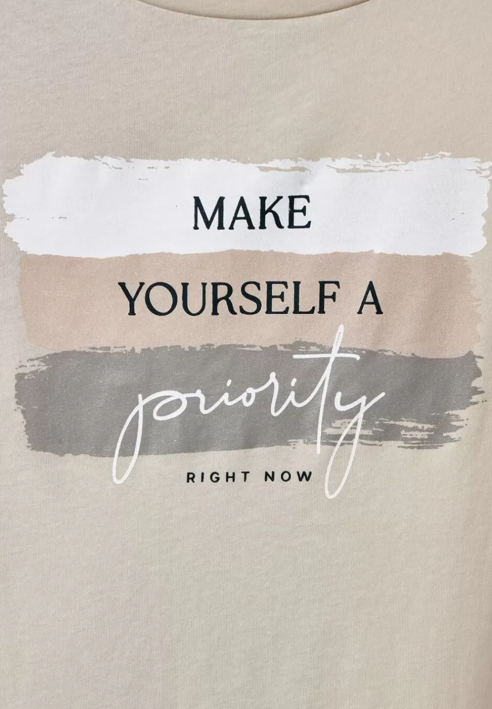 Colorblock Partprint Shirt