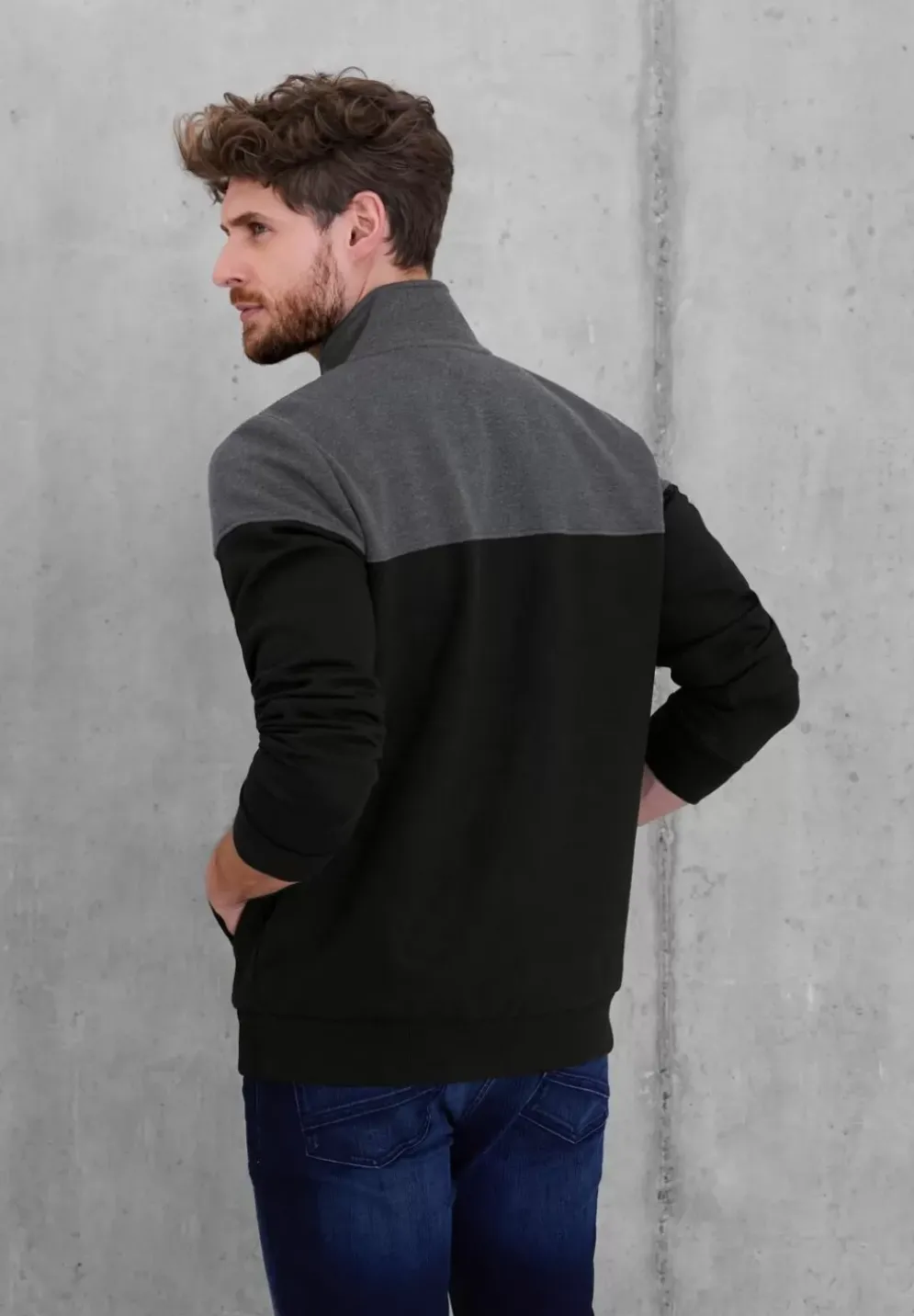 Colourmix Troyer Sweatjacke
