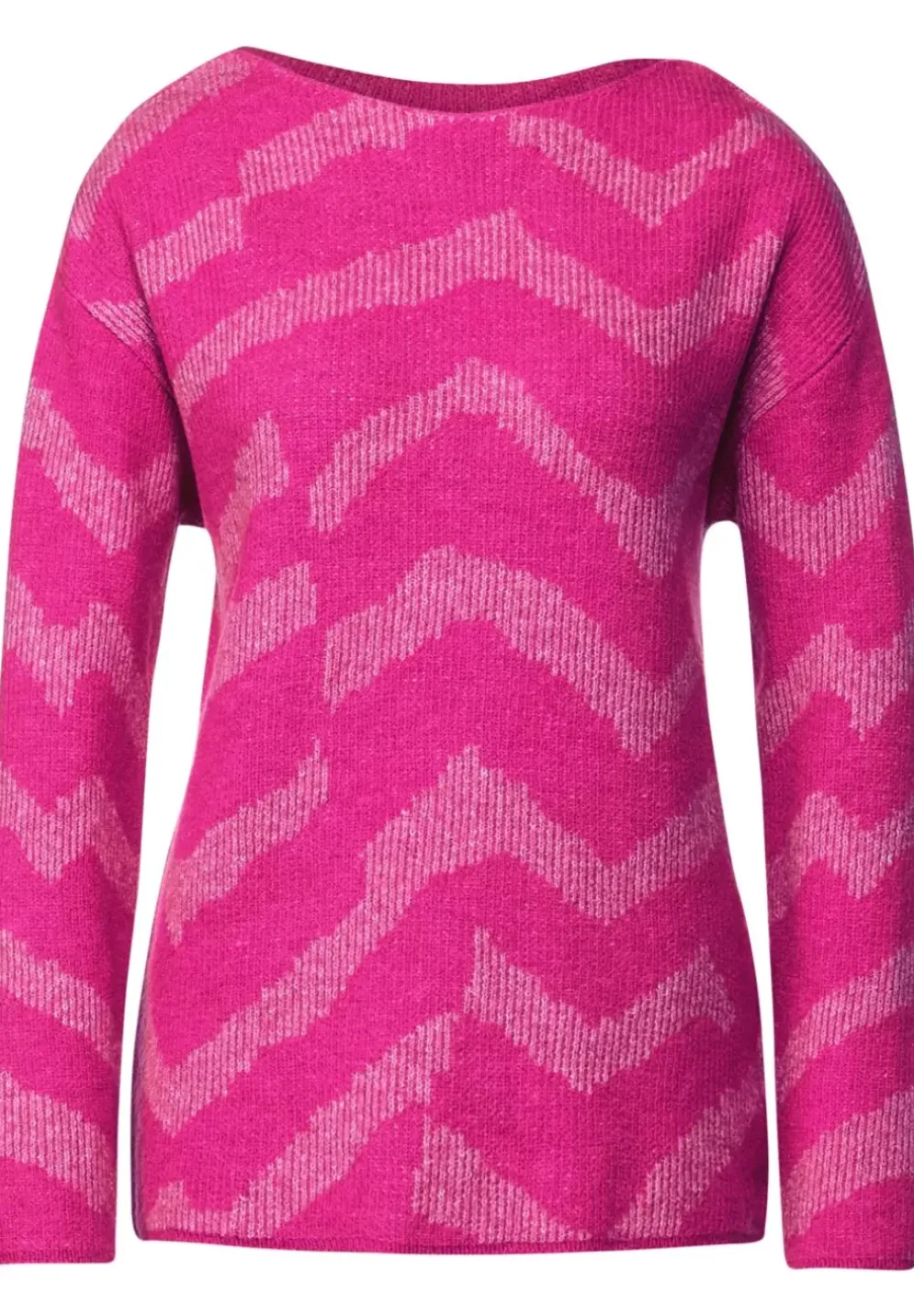 Cosy Pullover Mit Muster