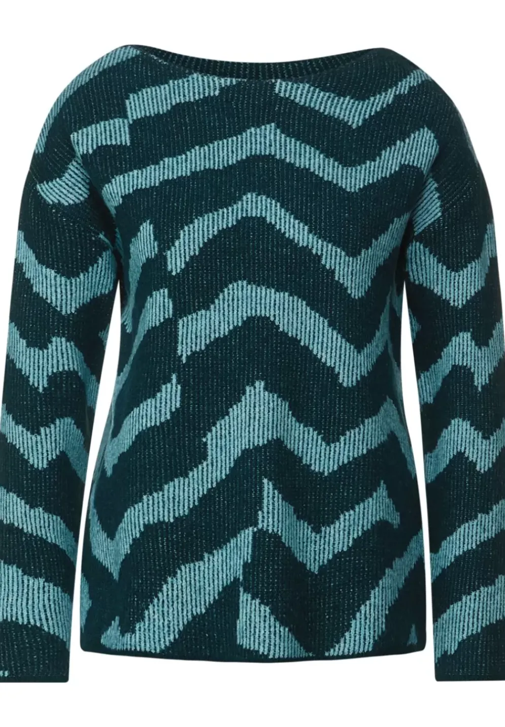 Cosy Pullover Mit Muster