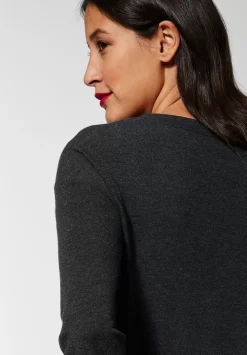 Cosy Shirt Mit Partprint