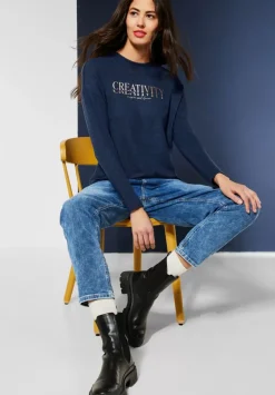 Cosy Shirt Mit Wording Print