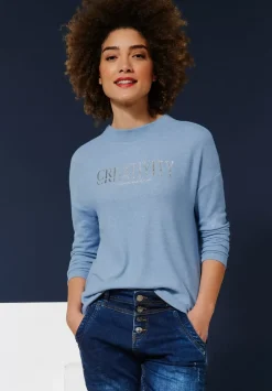Cosy Shirt Mit Wording Print