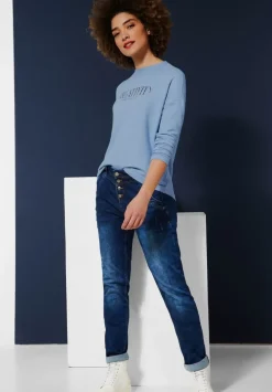 Cosy Shirt Mit Wording Print