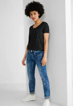 Crash Shirt In Unifarbe