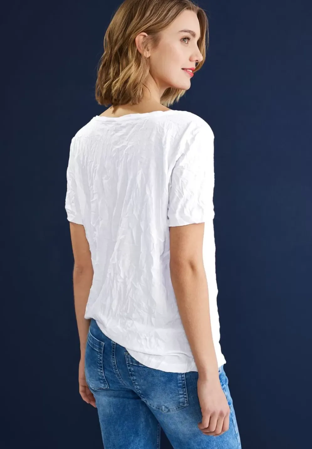 Crash Shirt In Unifarbe