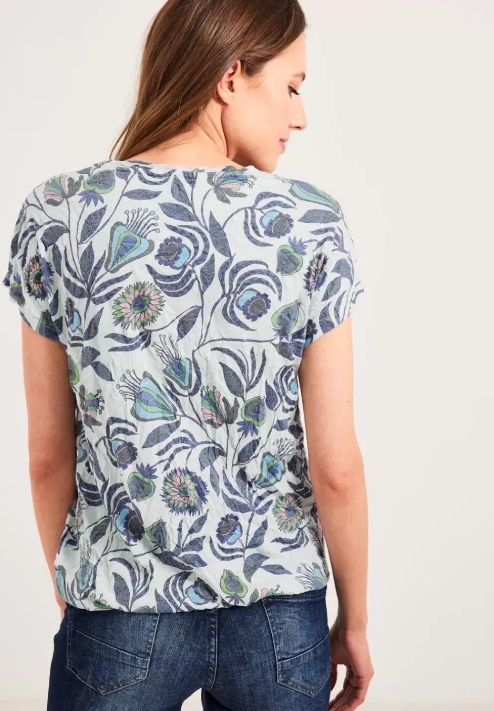 Crash T-Shirt Im Tunikastyle