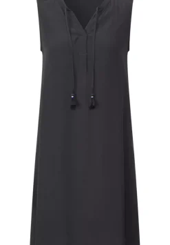 Crepekleid In Unifarbe