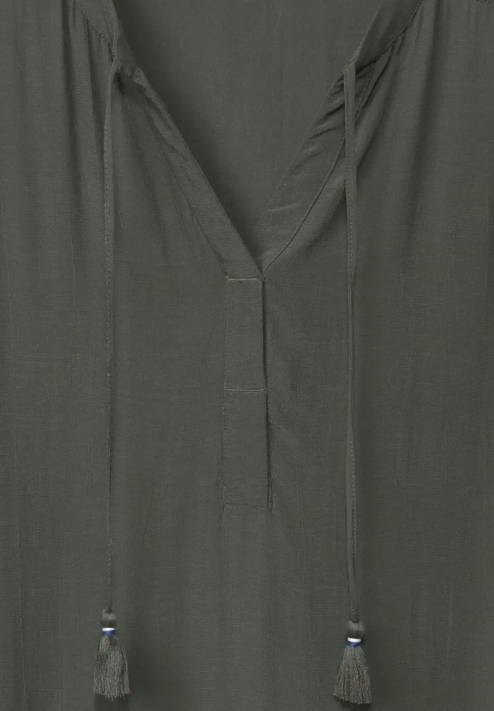 Crepekleid In Unifarbe