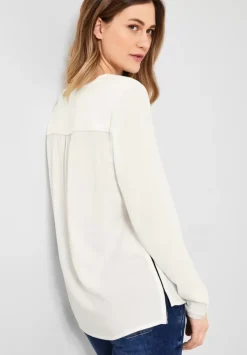 Dobby Viskose Bluse