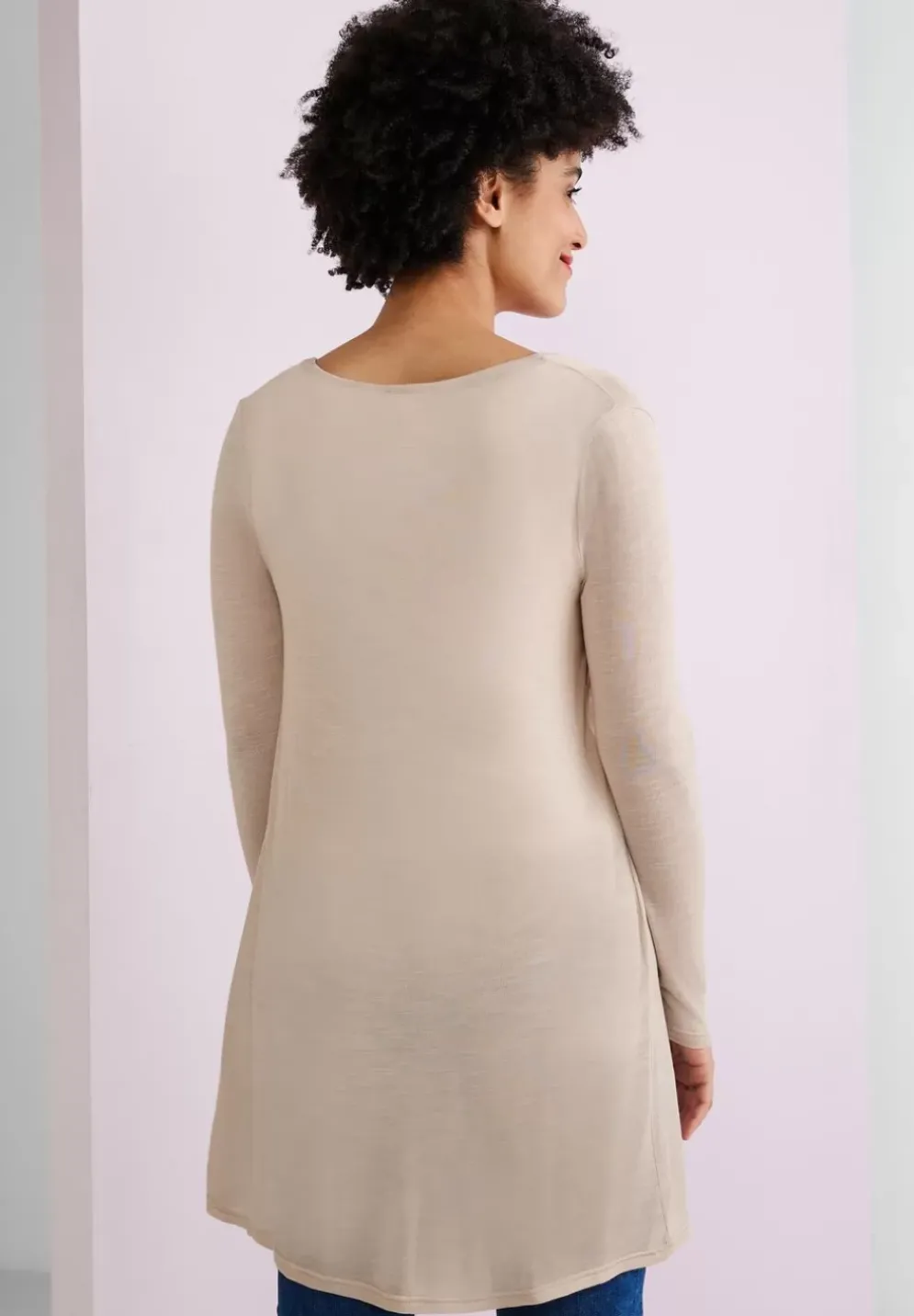 Feine Long Shirtjacke