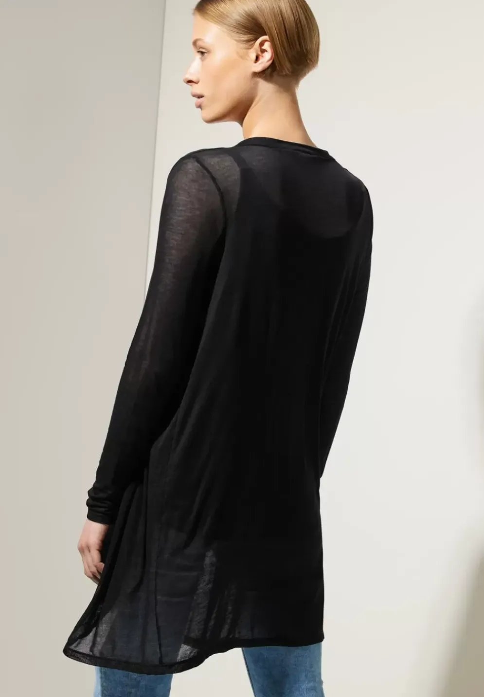 Feine Long Shirtjacke