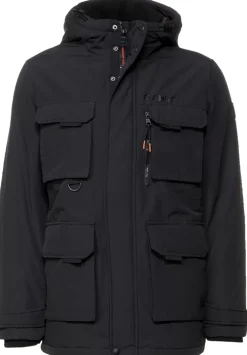 Field Jacke Mit Kapuze
