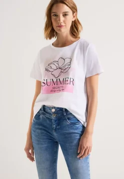Flower Partprint Shirt
