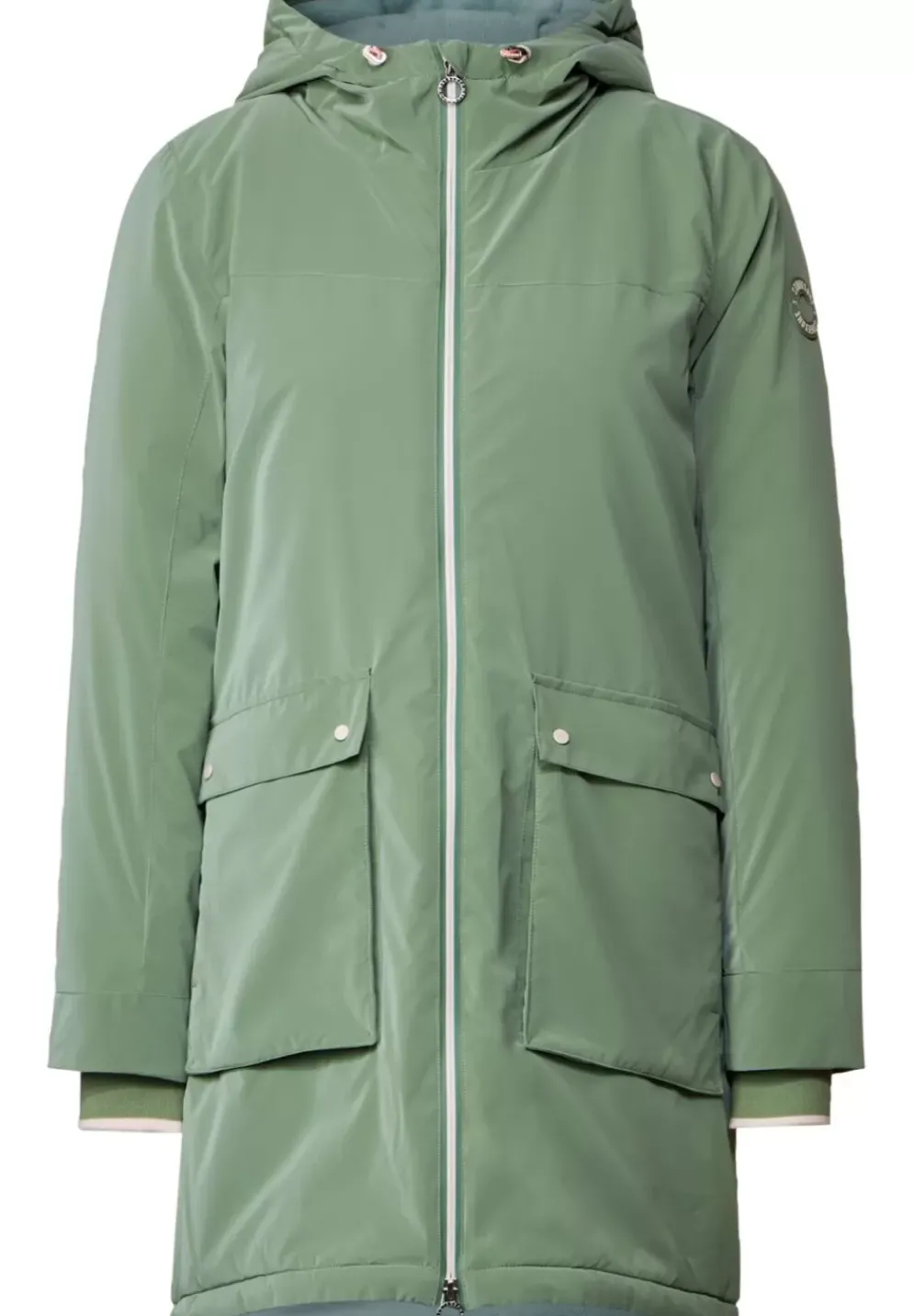 Gefutterter Kapuzenparka