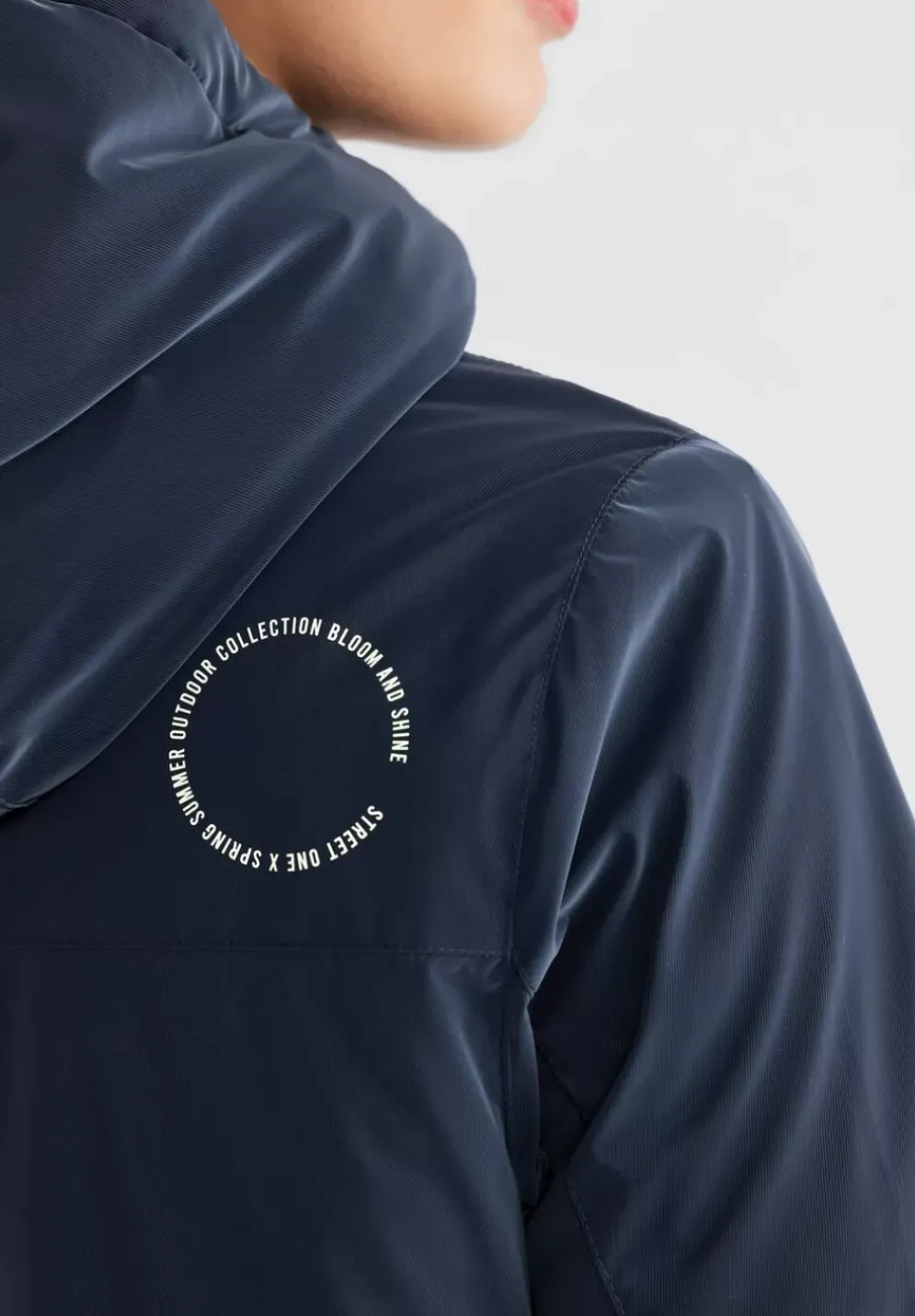 Gefutterter Kapuzenparka