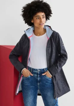Gemusterte Softshelljacke