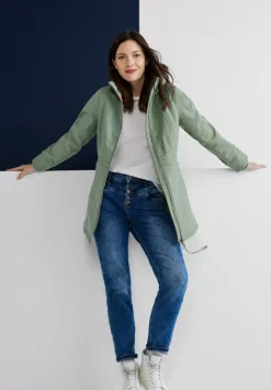 Gemusterte Softshelljacke