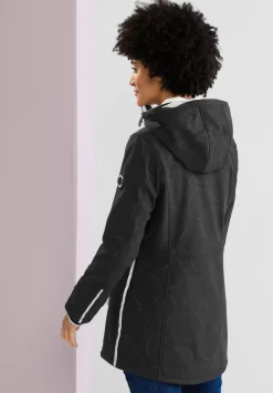 Gemusterte Softshelljacke
