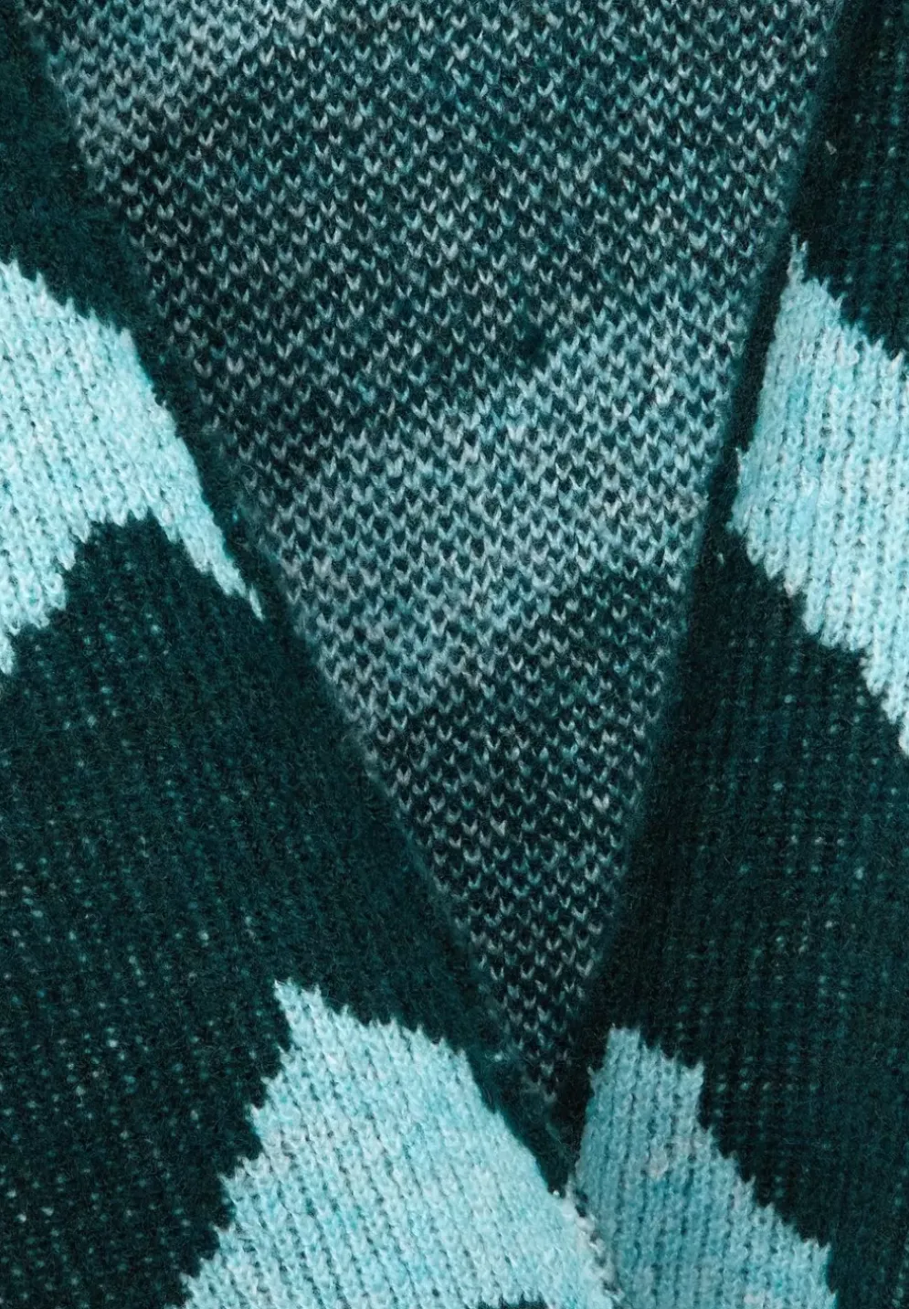 Gemusterter Longcardigan