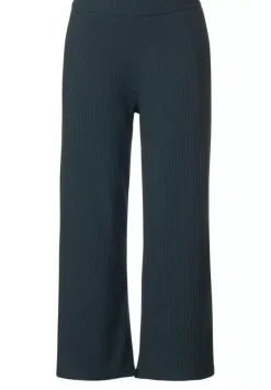 Gerippte Loose Fit Hose