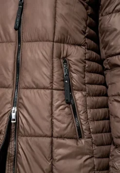 Gesteppte Jacke Mit Zipper