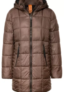 Gesteppte Jacke Mit Zipper