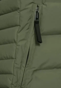 Gesteppte Longjacke