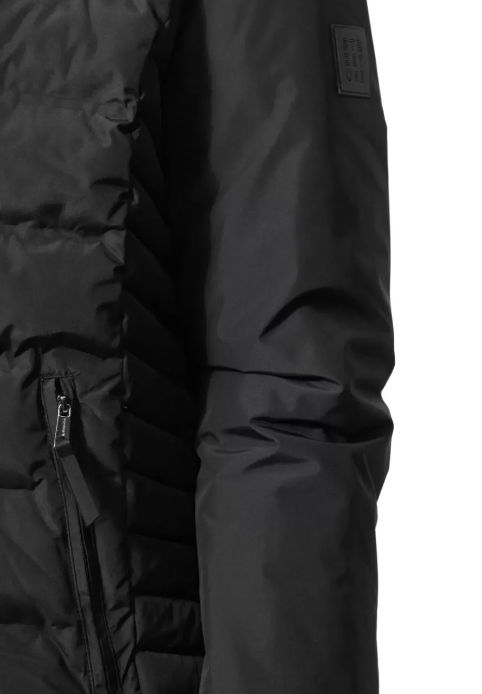 Gesteppte Longjacke