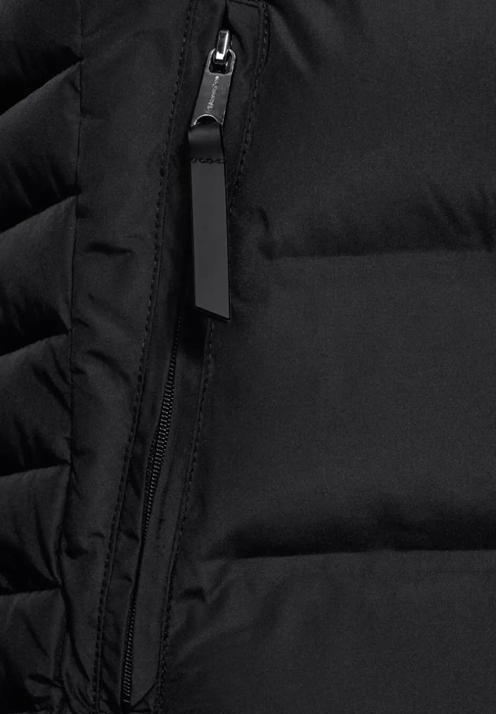 Gesteppte Longjacke