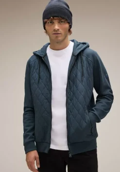 Gesteppte Sweatshirtjacke