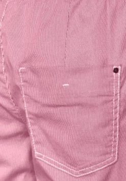 Gestreifte Loose Fit Bermuda