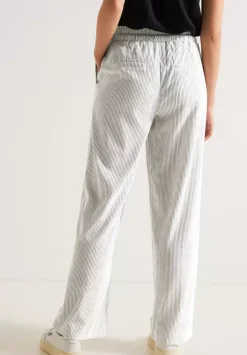 Gestreifte Loose Fit Hose