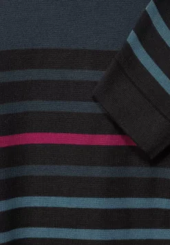 Gestreifter Strickpullover