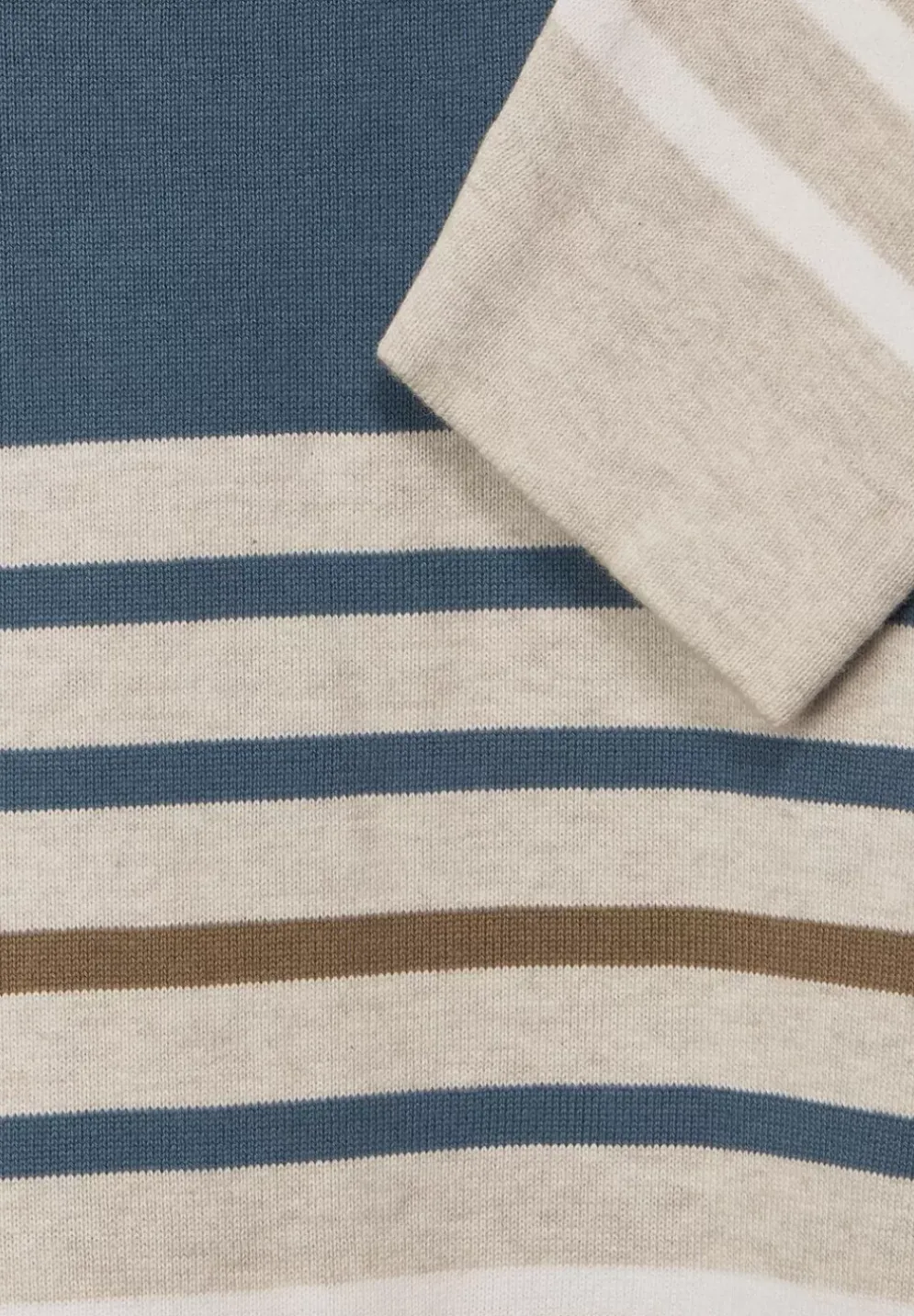 Gestreifter Strickpullover