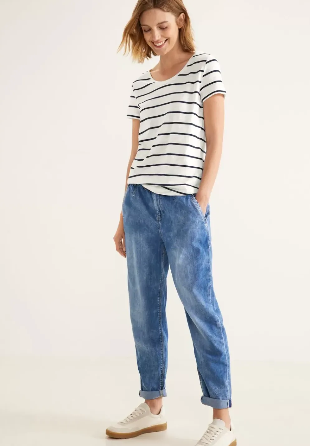 Gestreiftes T-Shirt