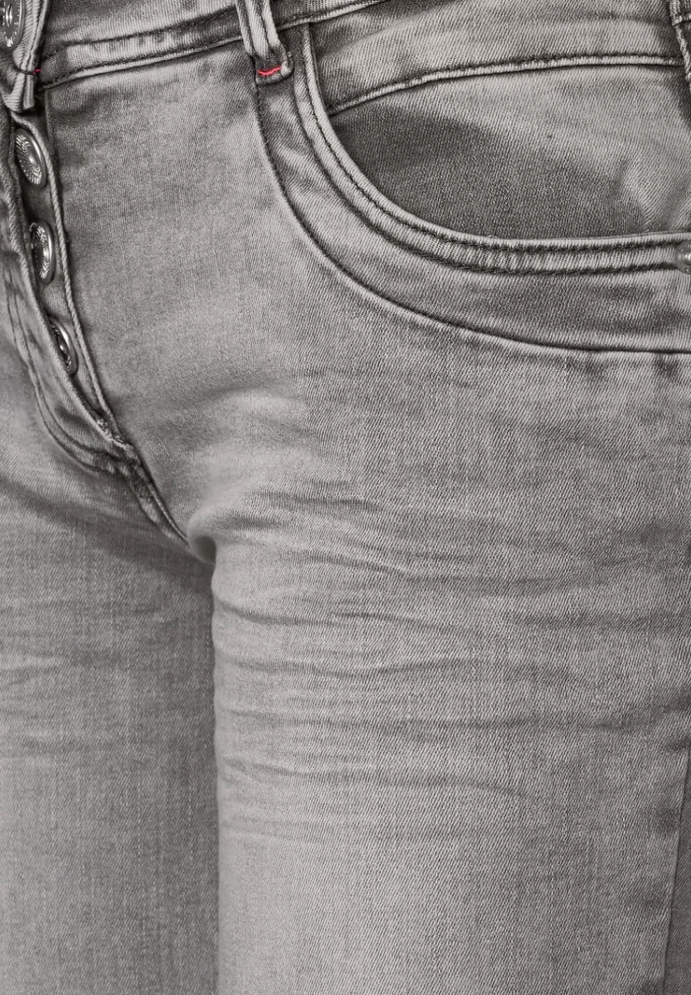 Graue Loose Fit Jeans