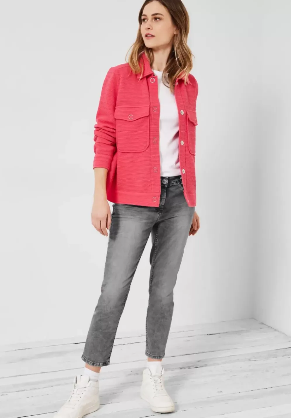 Graue Loose Fit Jeans
