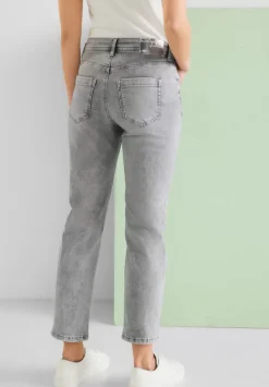 Graue Slim Fit Jeans