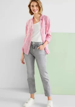 Graue Slim Fit Jeans