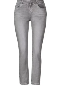 Graue Slim Fit Jeans