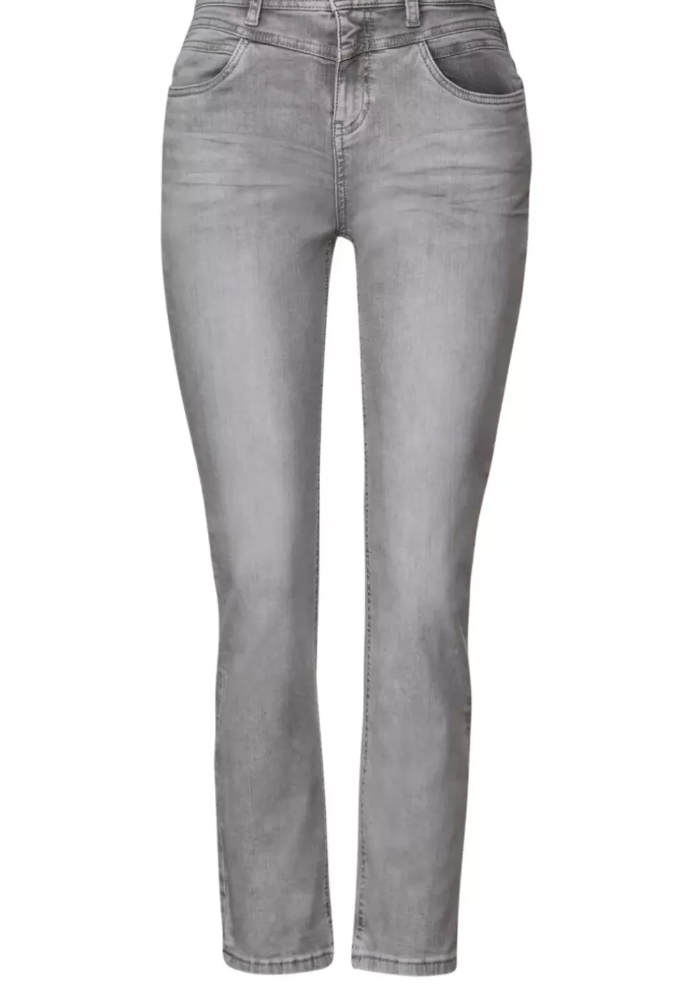 Graue Slim Fit Jeans
