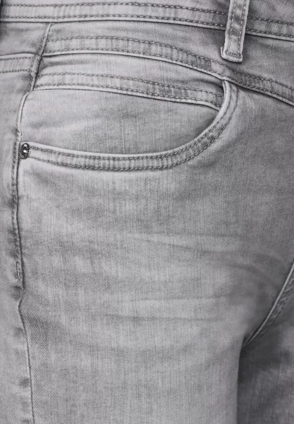 Graue Slim Fit Jeans