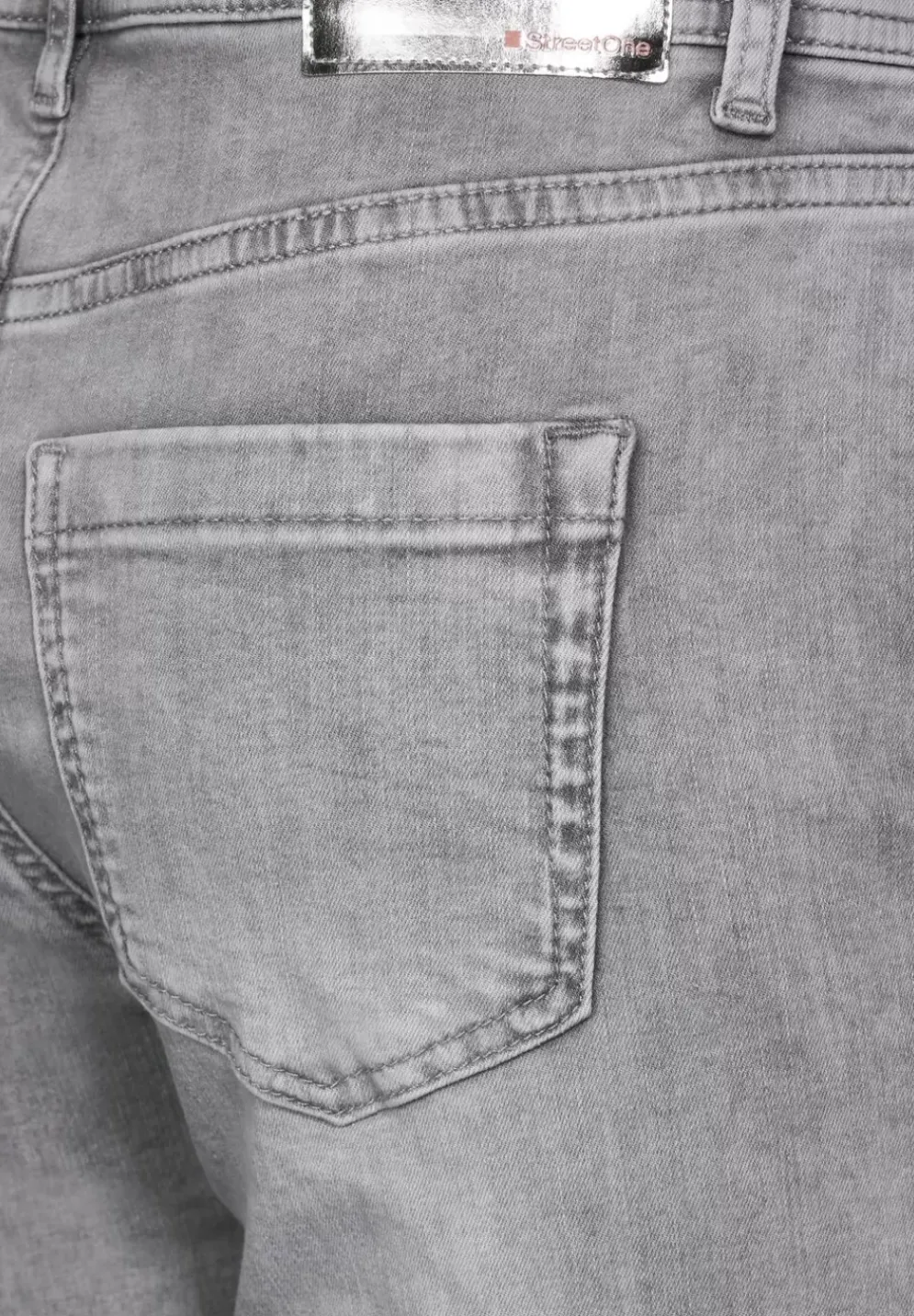 Graue Slim Fit Jeans