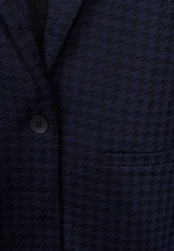 Hahnentritt Long Blazer