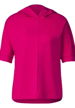 Halbarm Kapuzenshirt